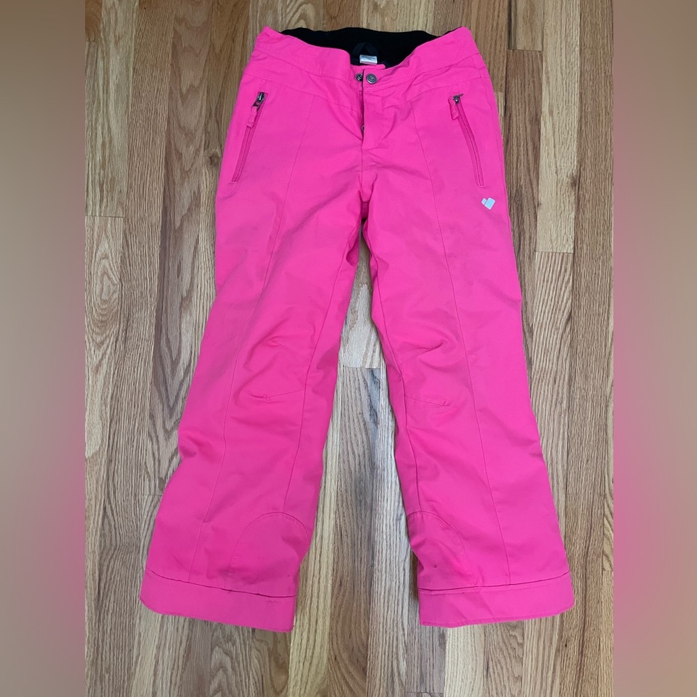 Obermeyer. Preloved. Ski/snow pants girl size 10-12. Pink.